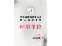 江苏省循环经济协会第三届理事会理事单位